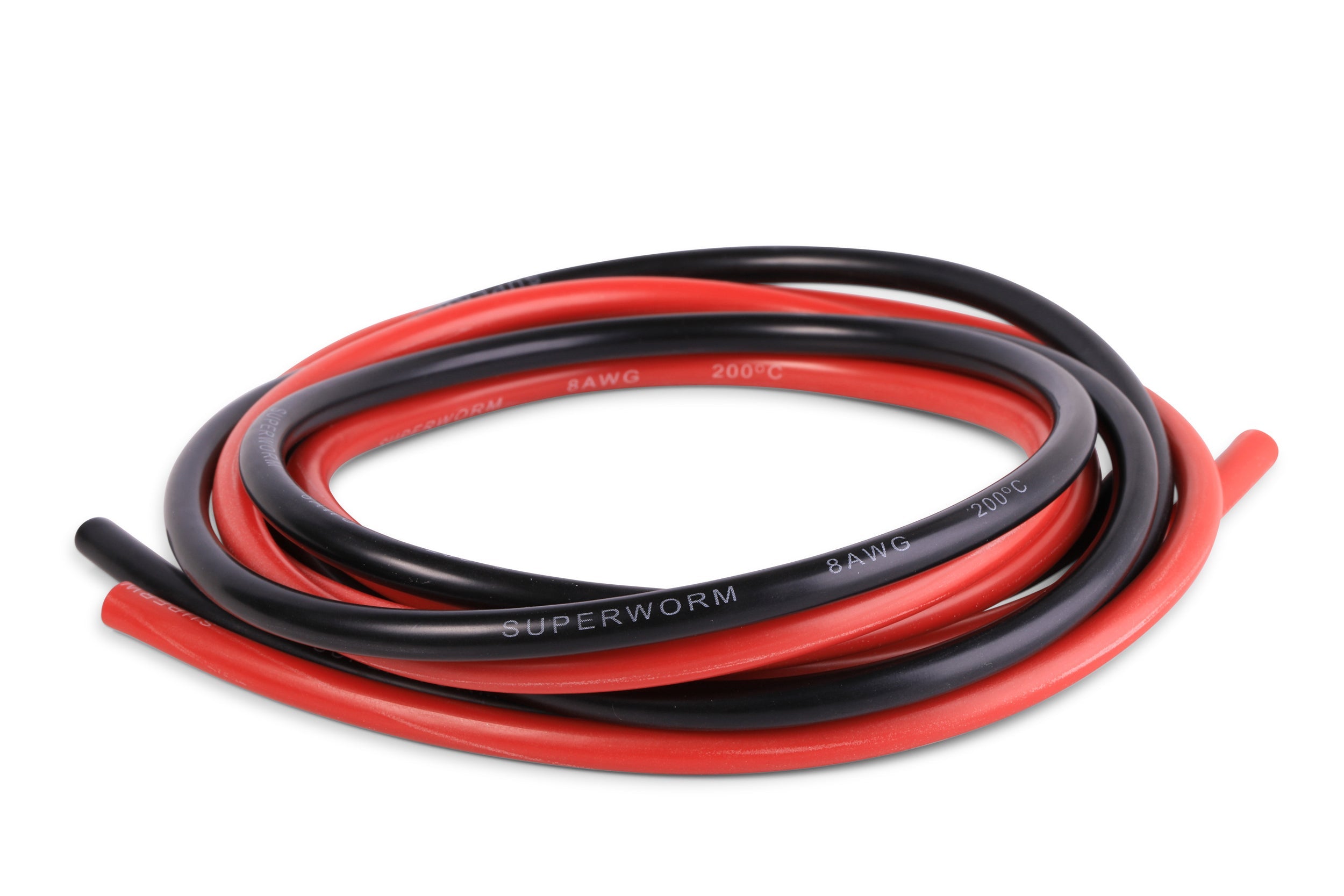 Superworm Silicone Flexible Copper Wire 8 Gauge
