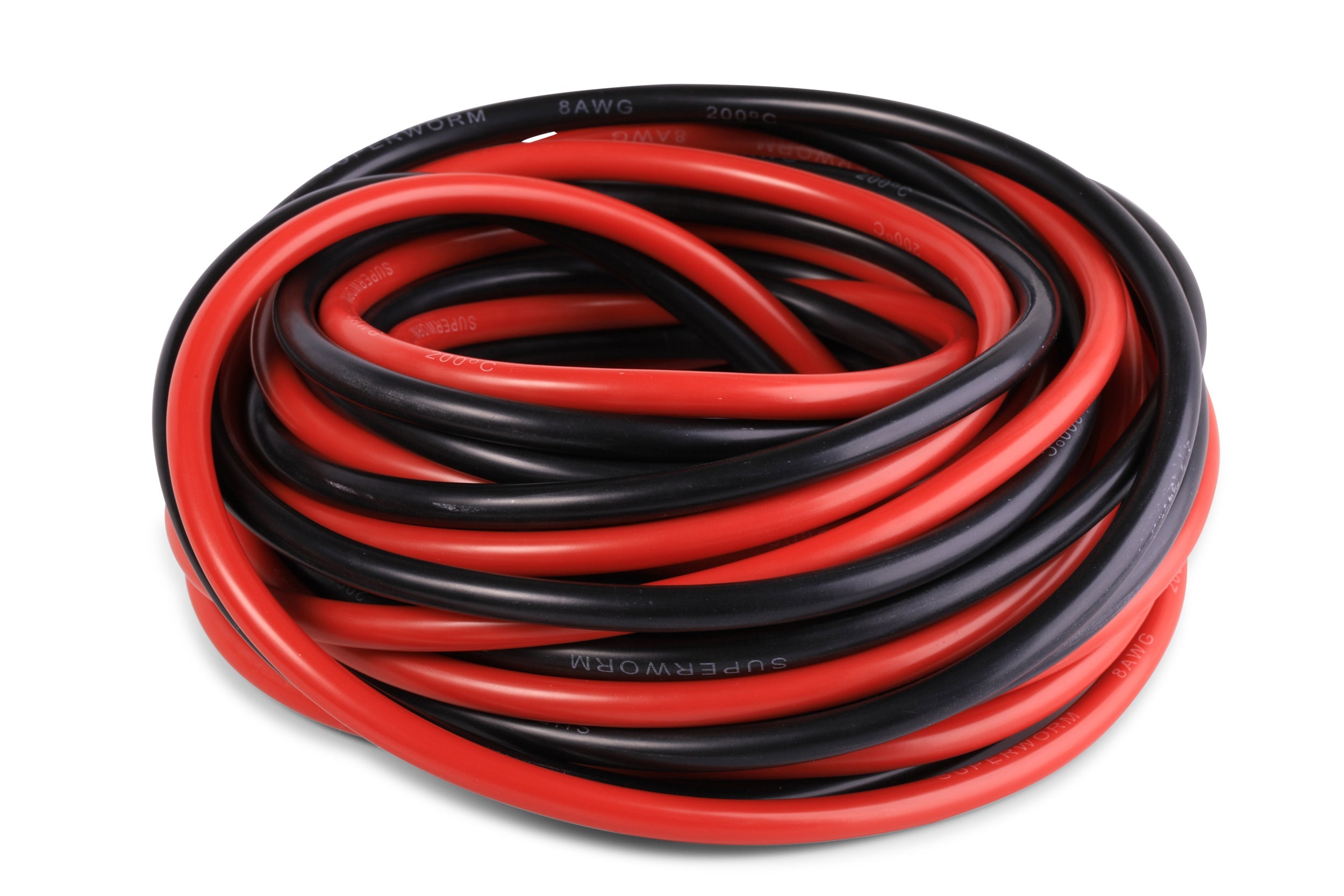 Superworm Silicone Flexible Copper Wire 8 Gauge